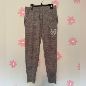 PINK Victoria's Secret Heather Gray Joggers